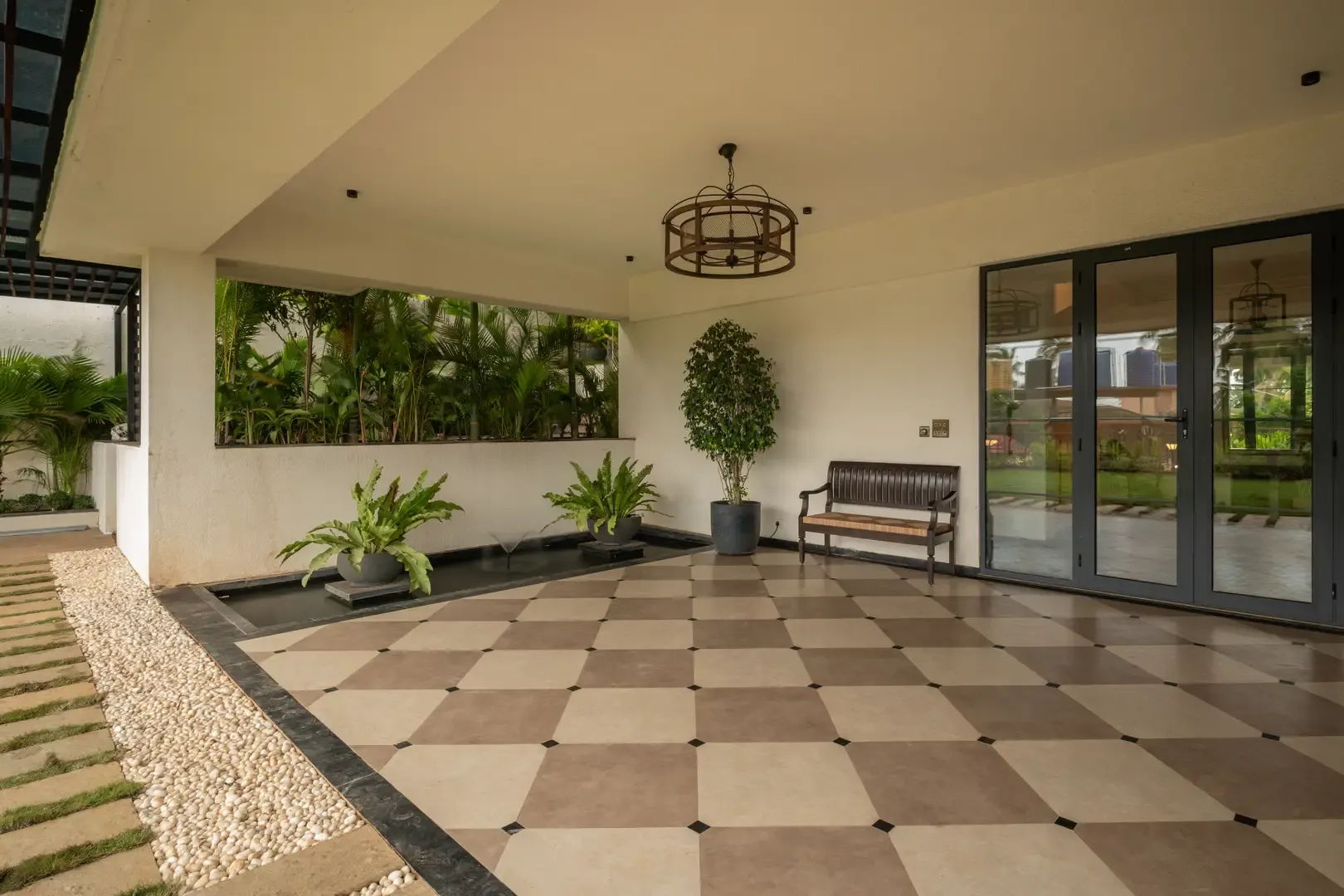 Main Entrance | Estate de Alinthea, Goa
