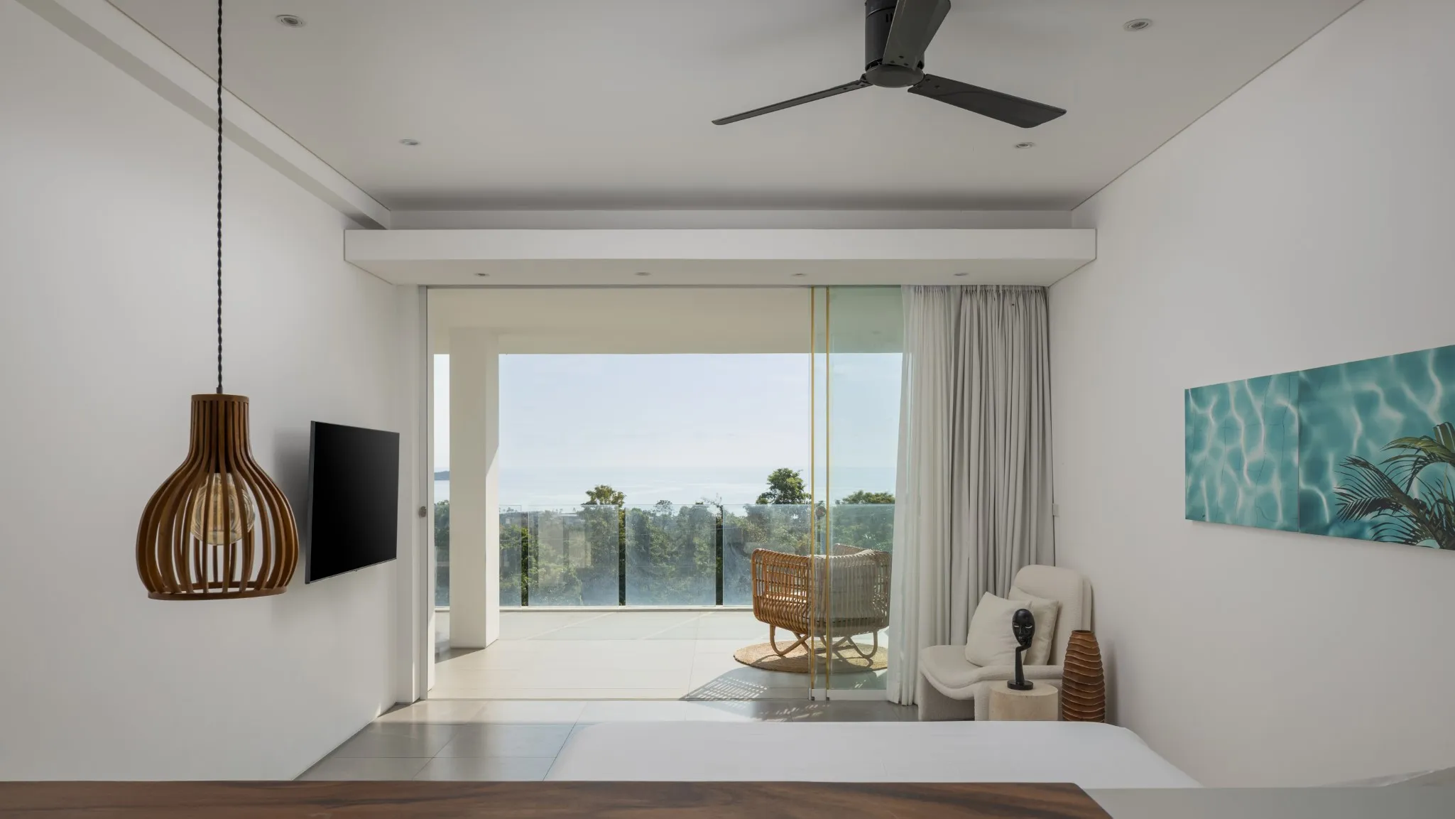 Golden Lotus - The Flourish Villa - Relaxing bedroom 2 terrace