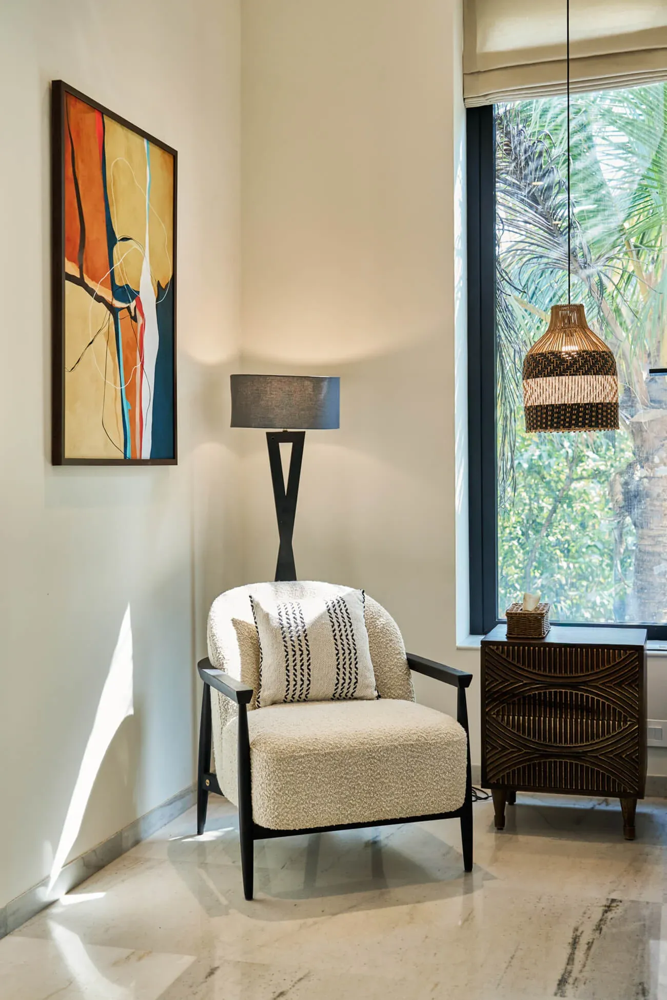 Lounging Corner | Hermes Coves by Lohono Stays