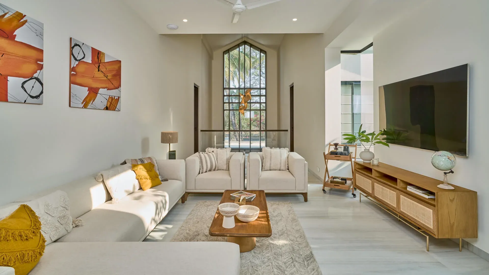 Common lounging area | Hermes Coves by Lohono Stays