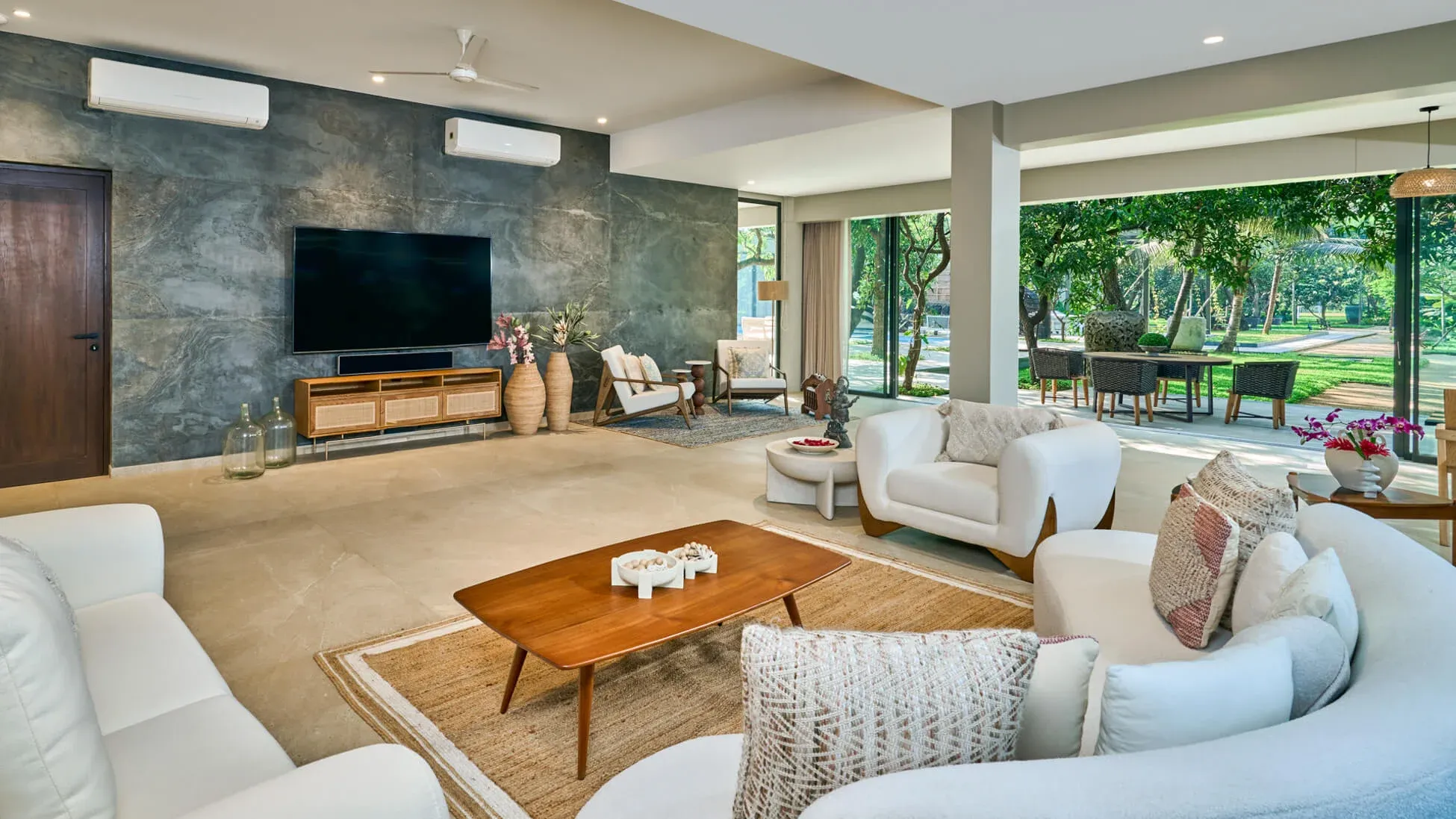 Living Area | Hermes Coves by Lohono Stays