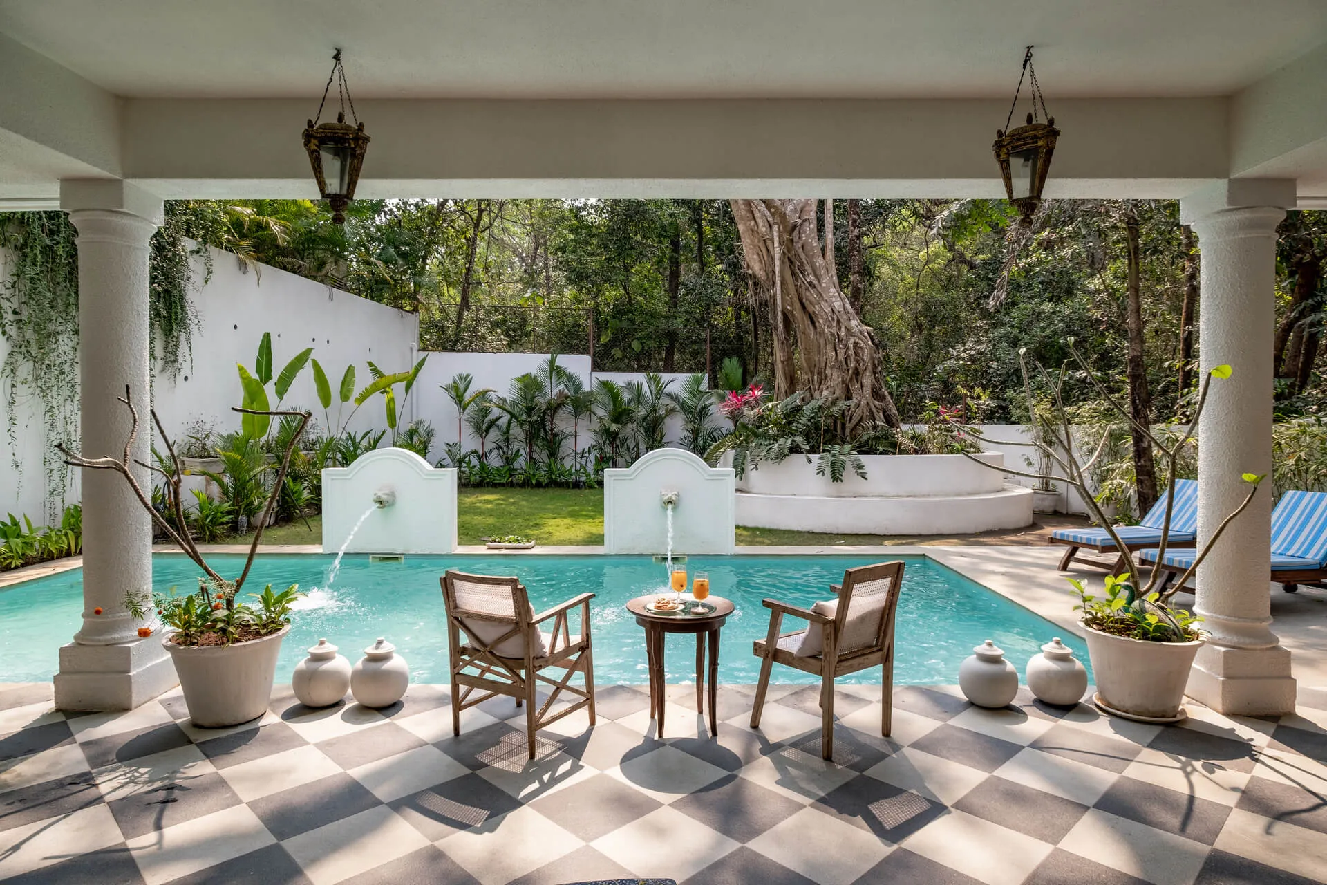 Igreha - Villa F - Poolside sit-out