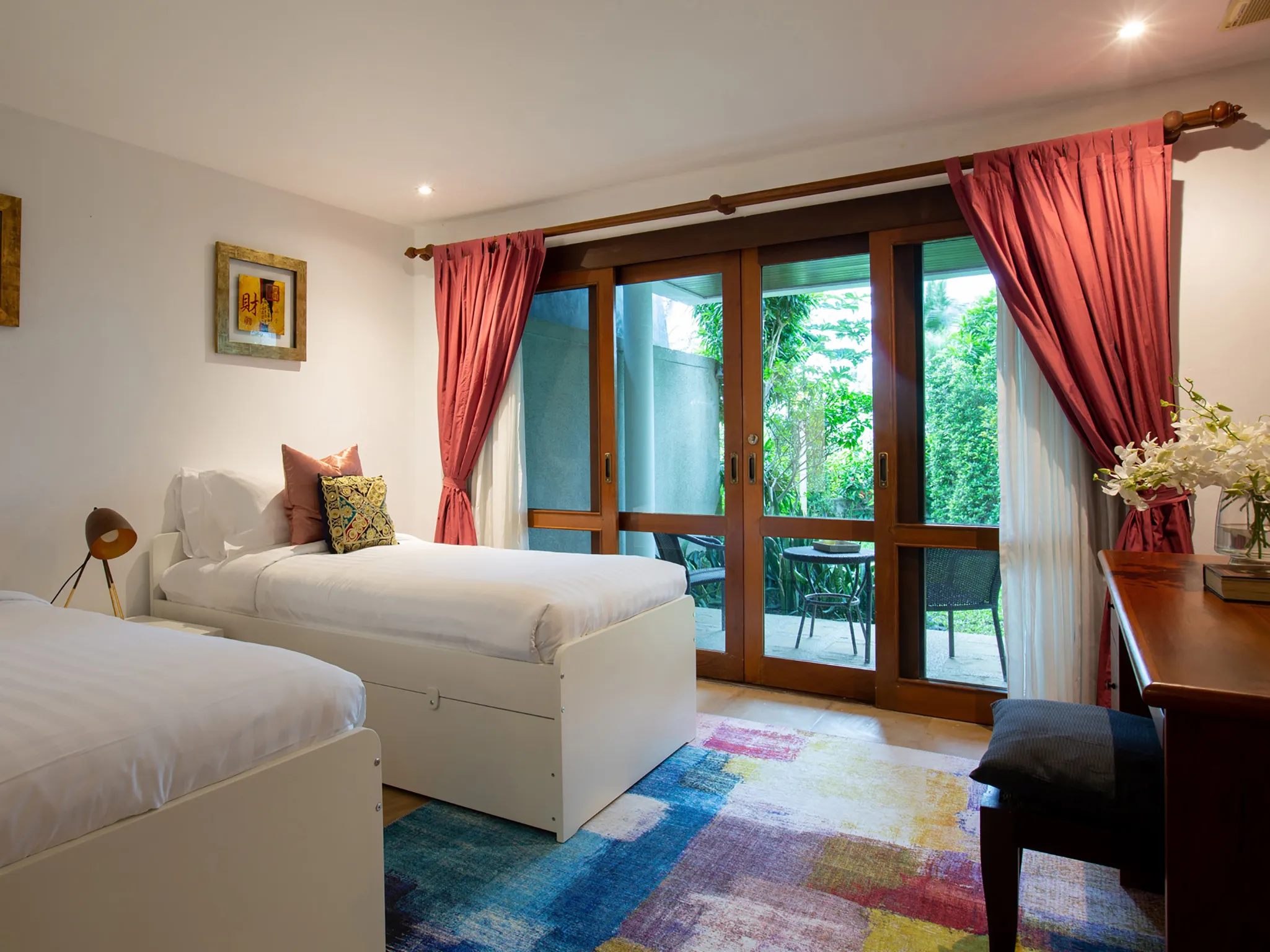 Infinity View - Twin beds on bedroom 4