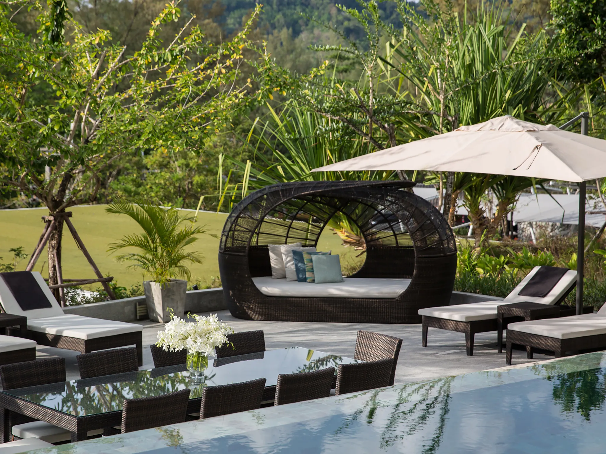 Malaiwana - Patio Duplex - Outdoor resting lounge