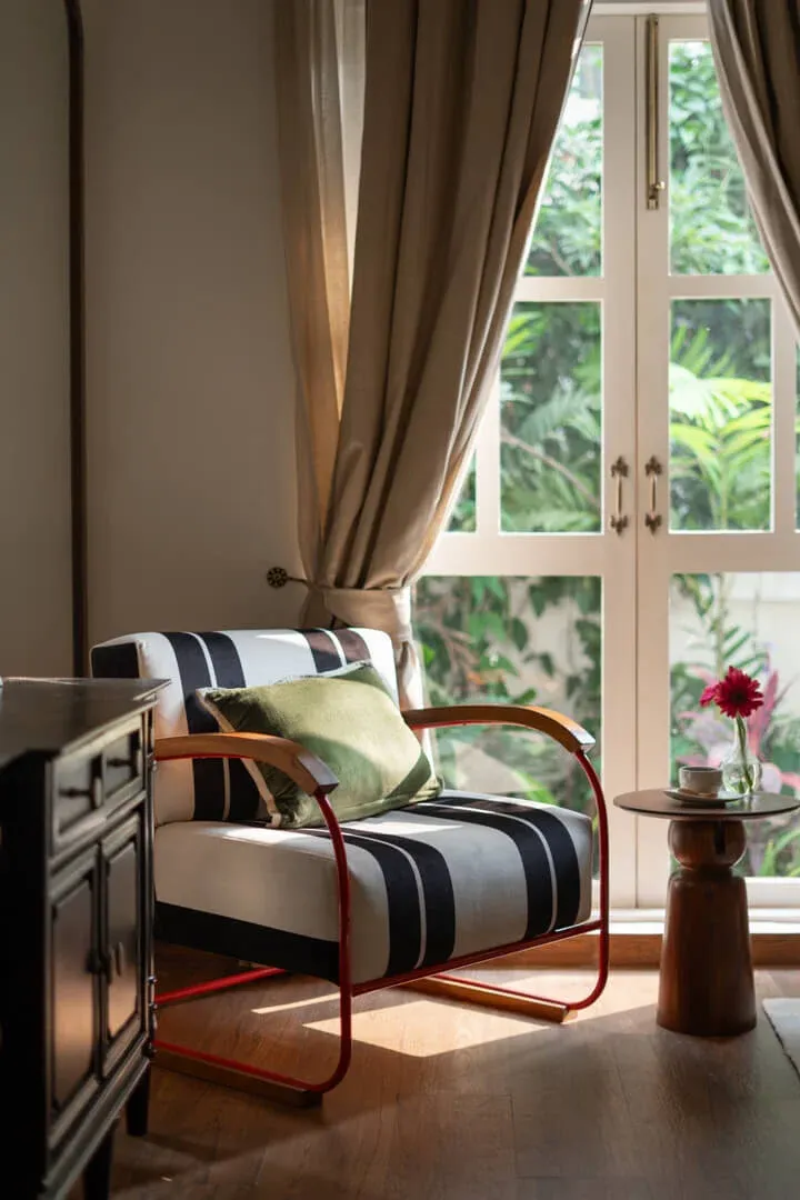 Bedroom 2 Seating | Mila Villa 5 by Lohono Stay