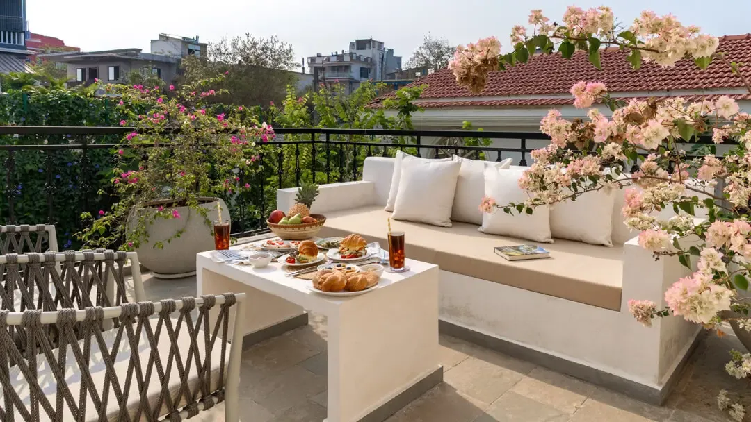 Terrace | Mila Villa 5 by Lohono Stay