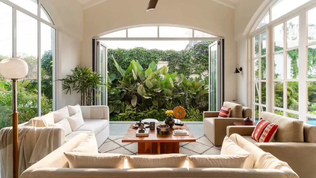 Spacious Living Area | Mila Villa 5 by Lohono Stays