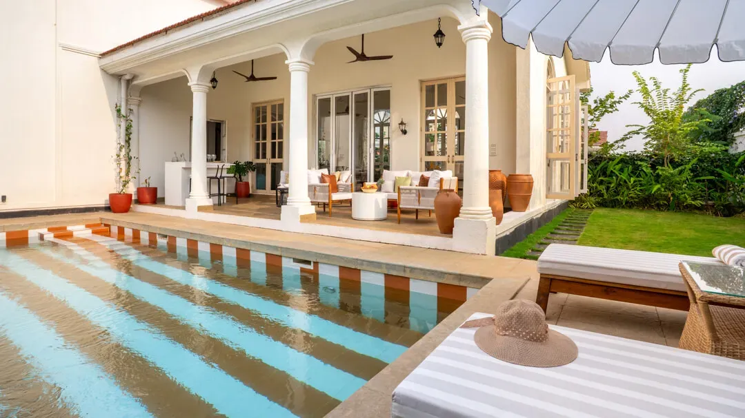Poolside Area | Mila Villa 6, Goa by Lohono Stays