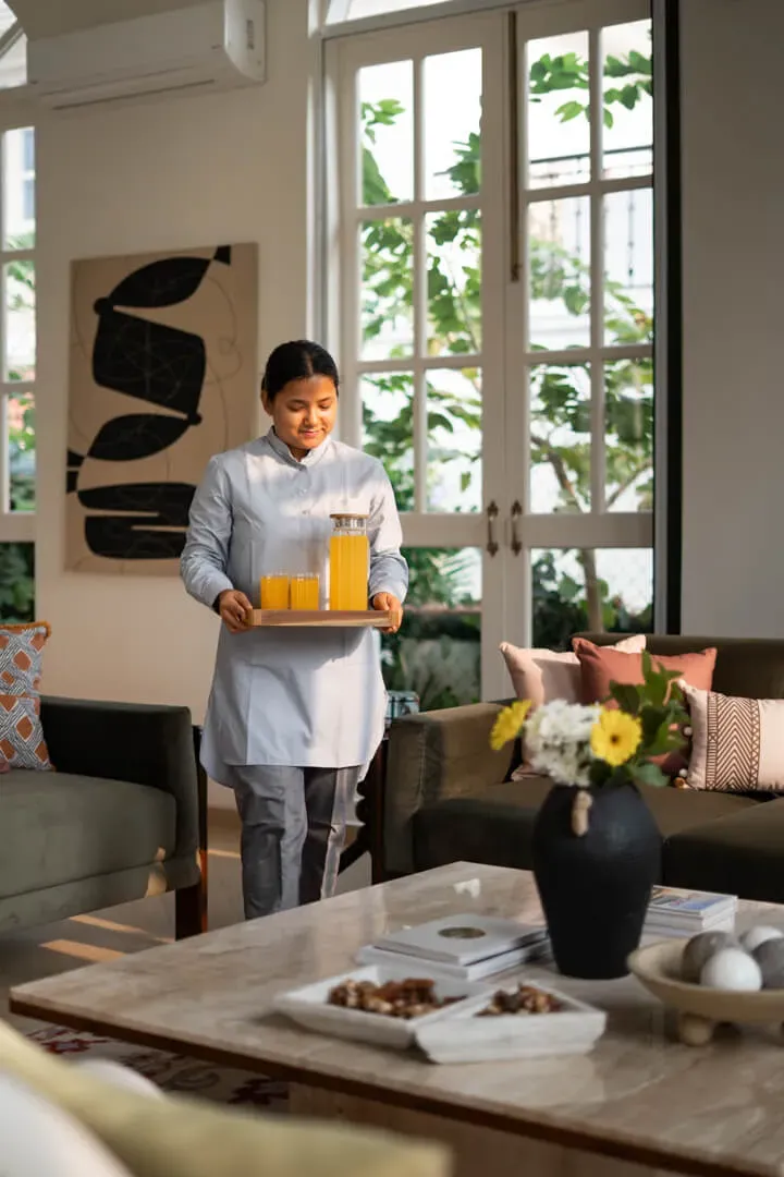 In-villa Service | Mila Villa 6, Goa by Lohono Stays