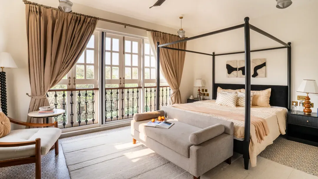 Bedroom 1 | Mila Villa 6, Goa by Lohono Stays