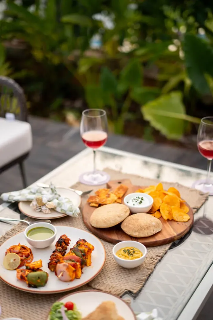 In-villa Dining | Mila Villa 6, Goa by Lohono Stays