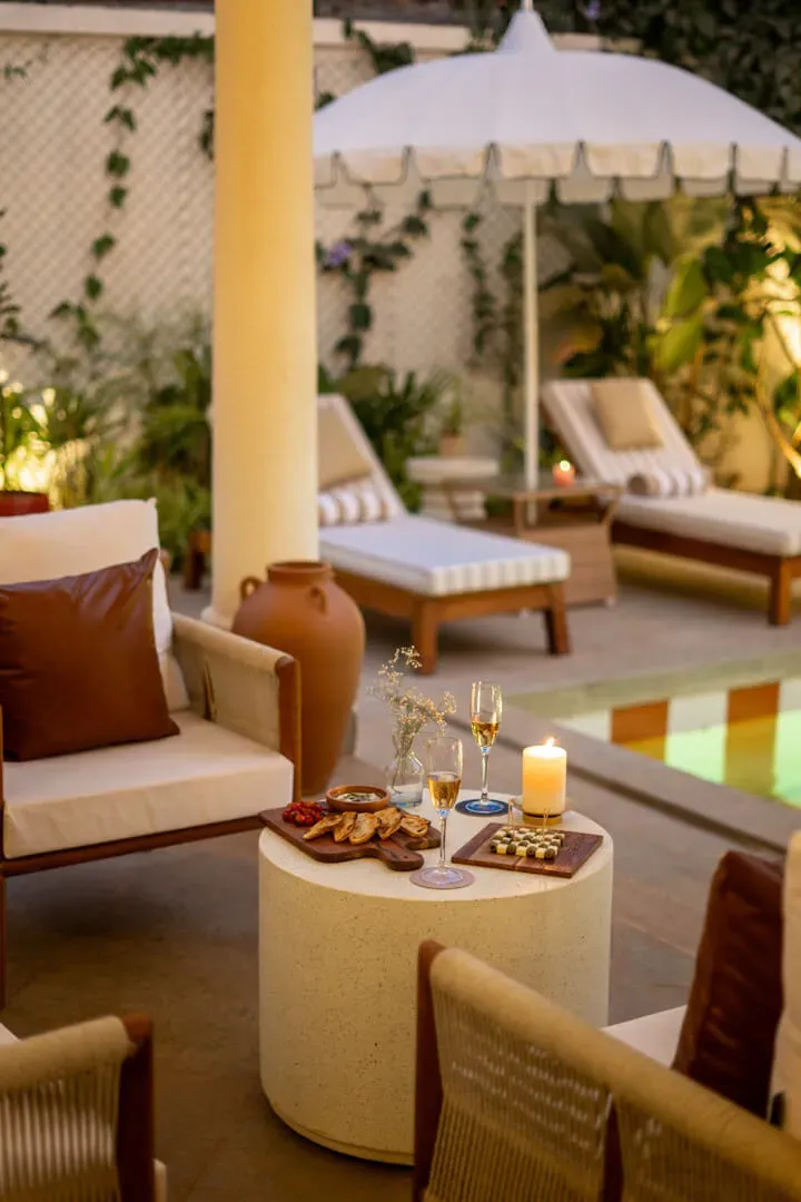 Poolside Area | Mila Villa 6, Goa by Lohono Stays