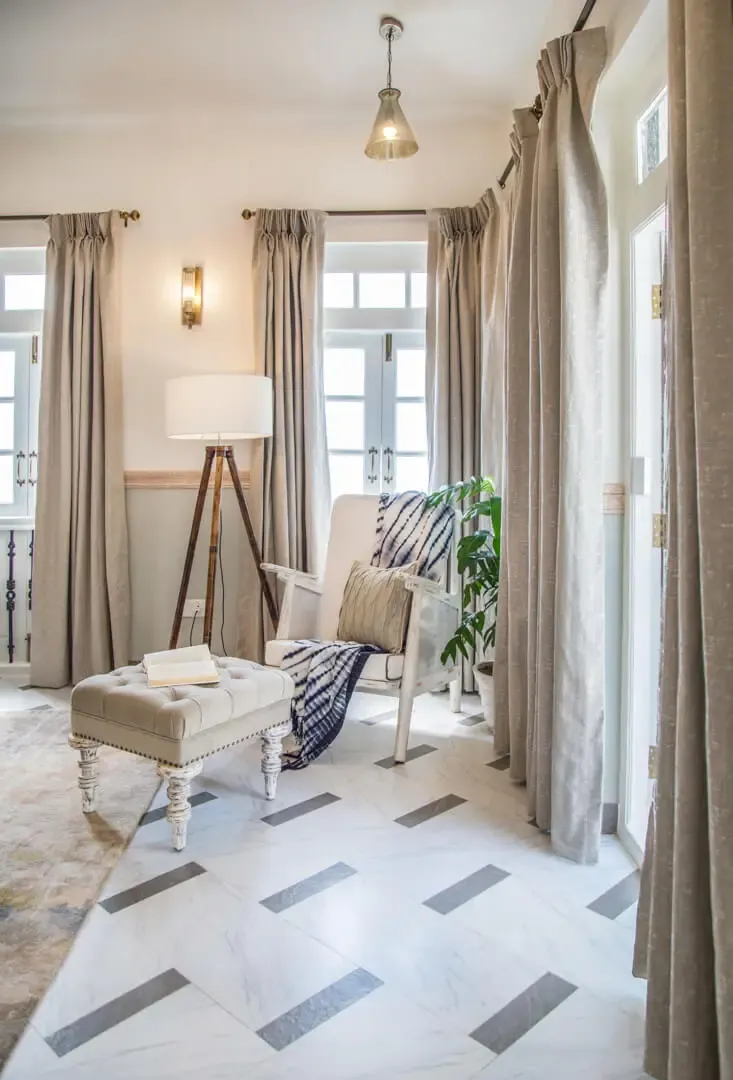 Monforte Villa E – Seating Area in Bedroom