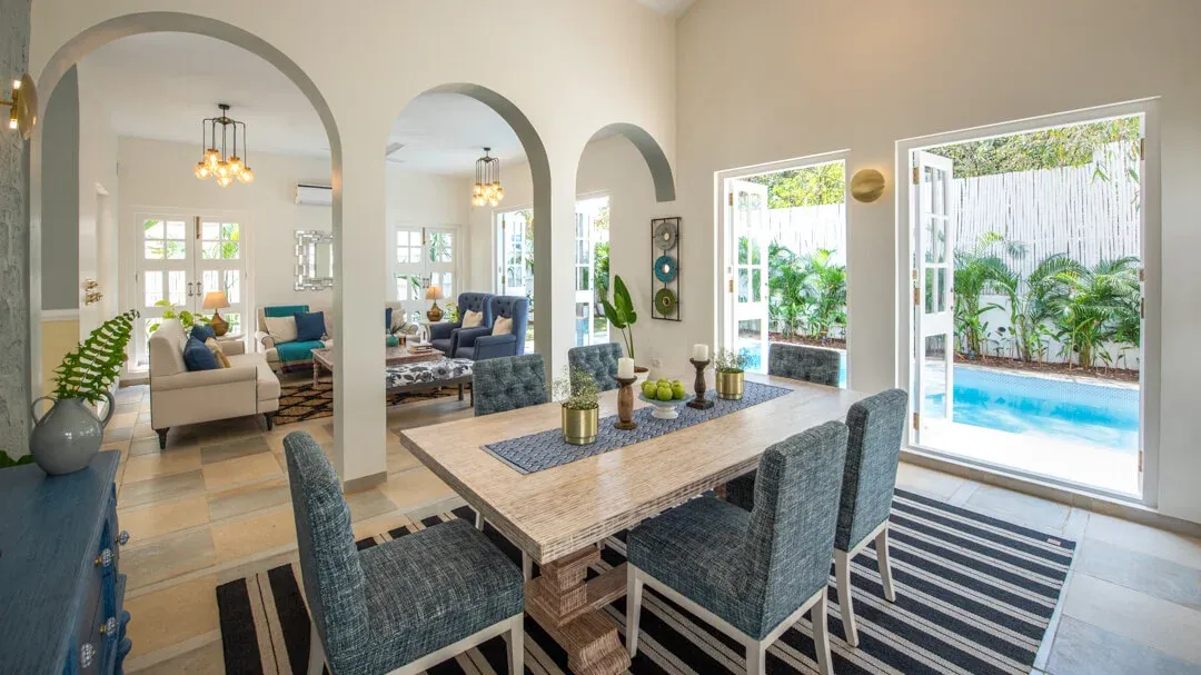 Monforte - Villa B -  Dining and Living Area