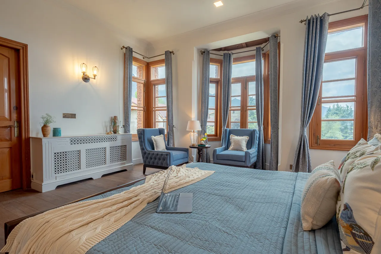 Luxury Bedroom 2 | Noor, Srinagar by Lohono Stays