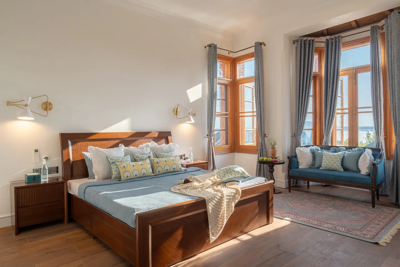 Bedroom 4 | Luxury Rentals - Noor, Srinagar by Lohono Stays