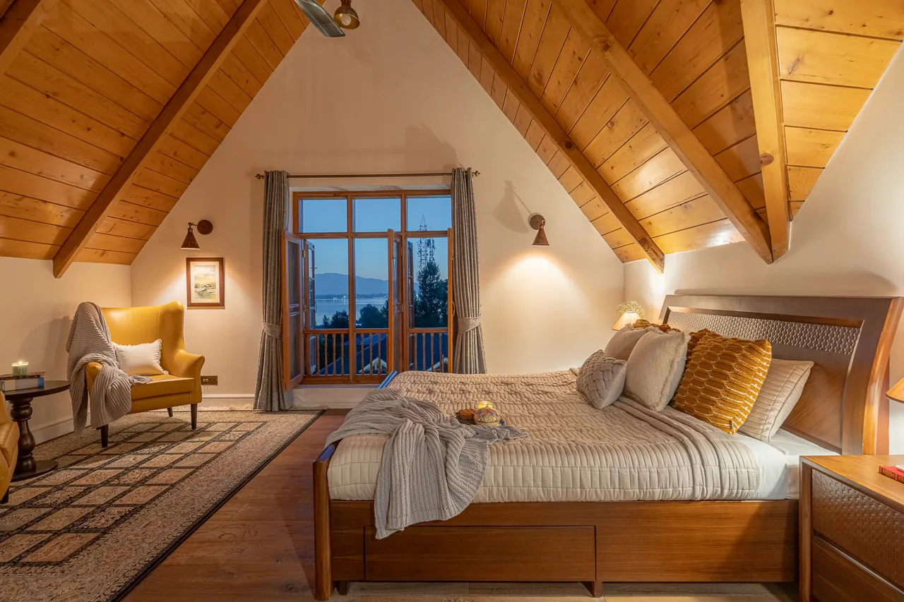 Bedroom 8 | Luxury Rentals - Noor, Srinagar by Lohono Stay