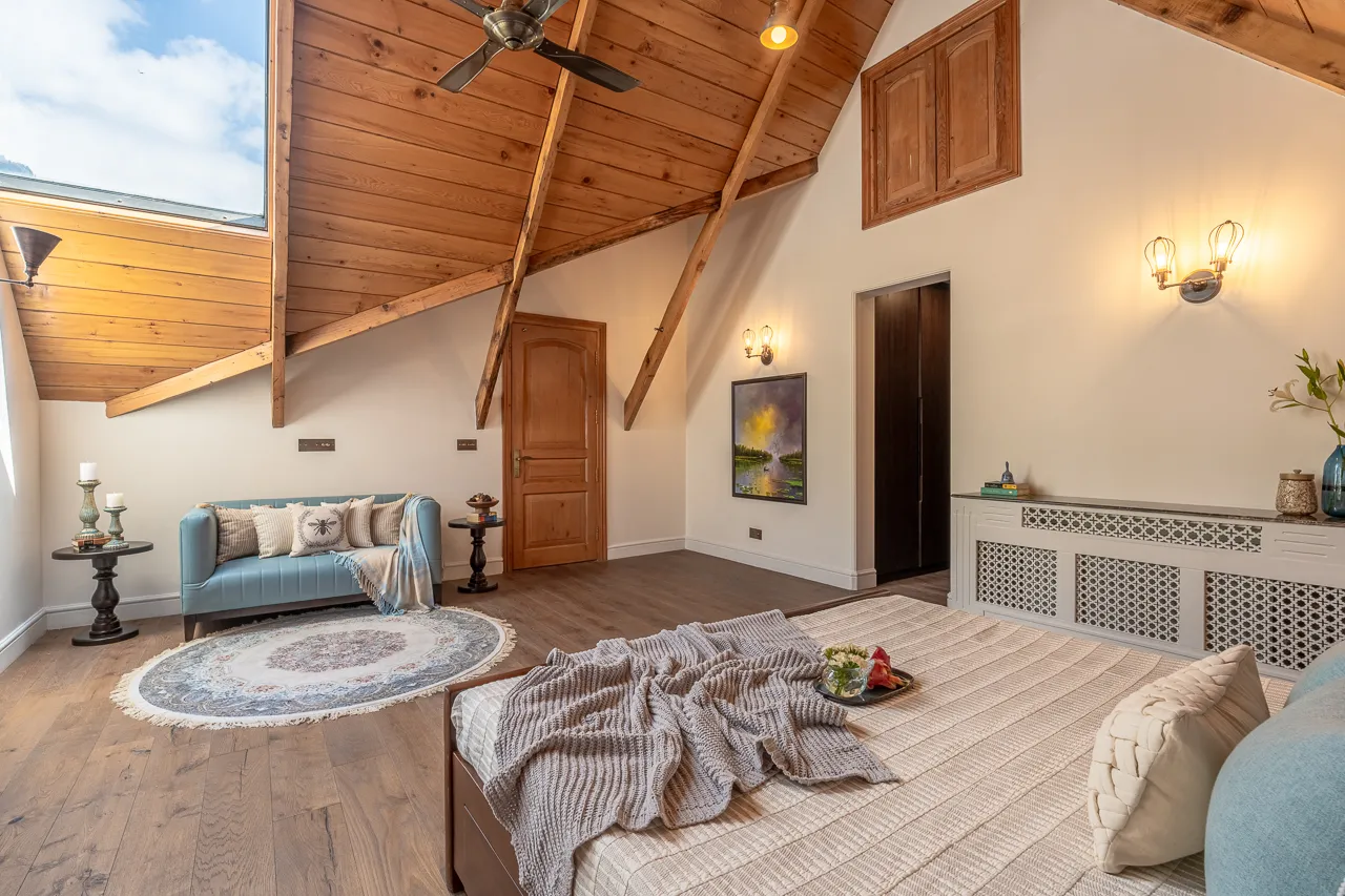 Bedroom 9 | Luxury Rentals - Noor, Srinagar by Lohono Stays
