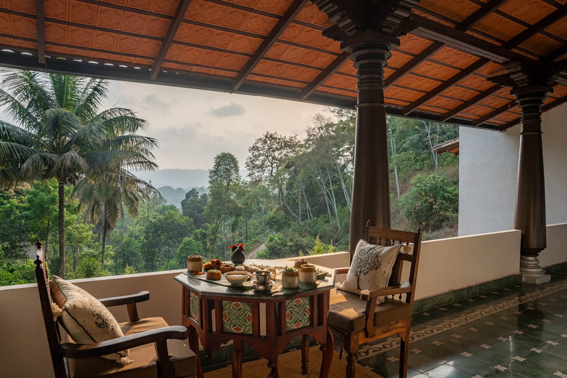 Breakfast in Balcony | NP Villa, Coorg