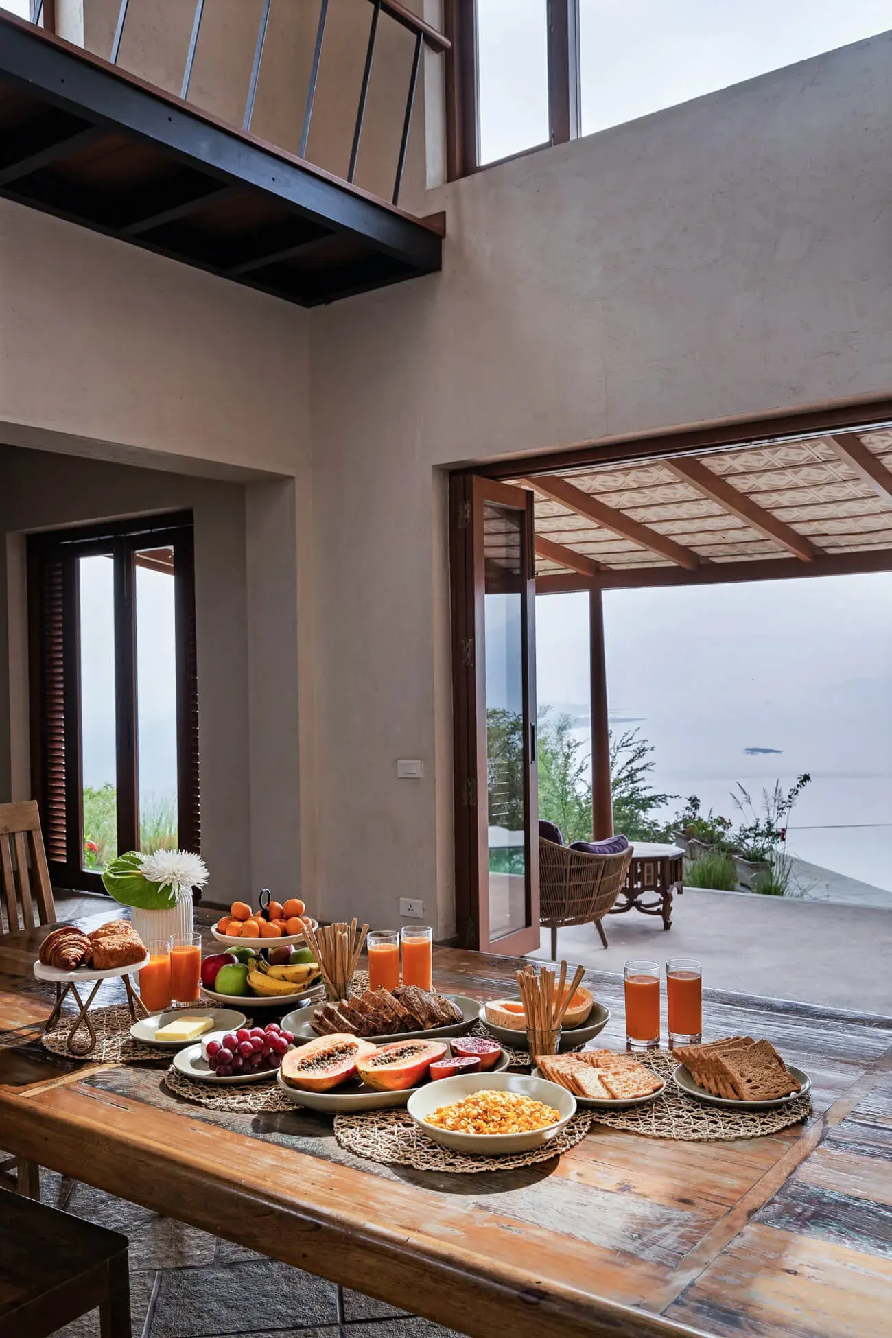 Om Anantha - Living Area Outside View