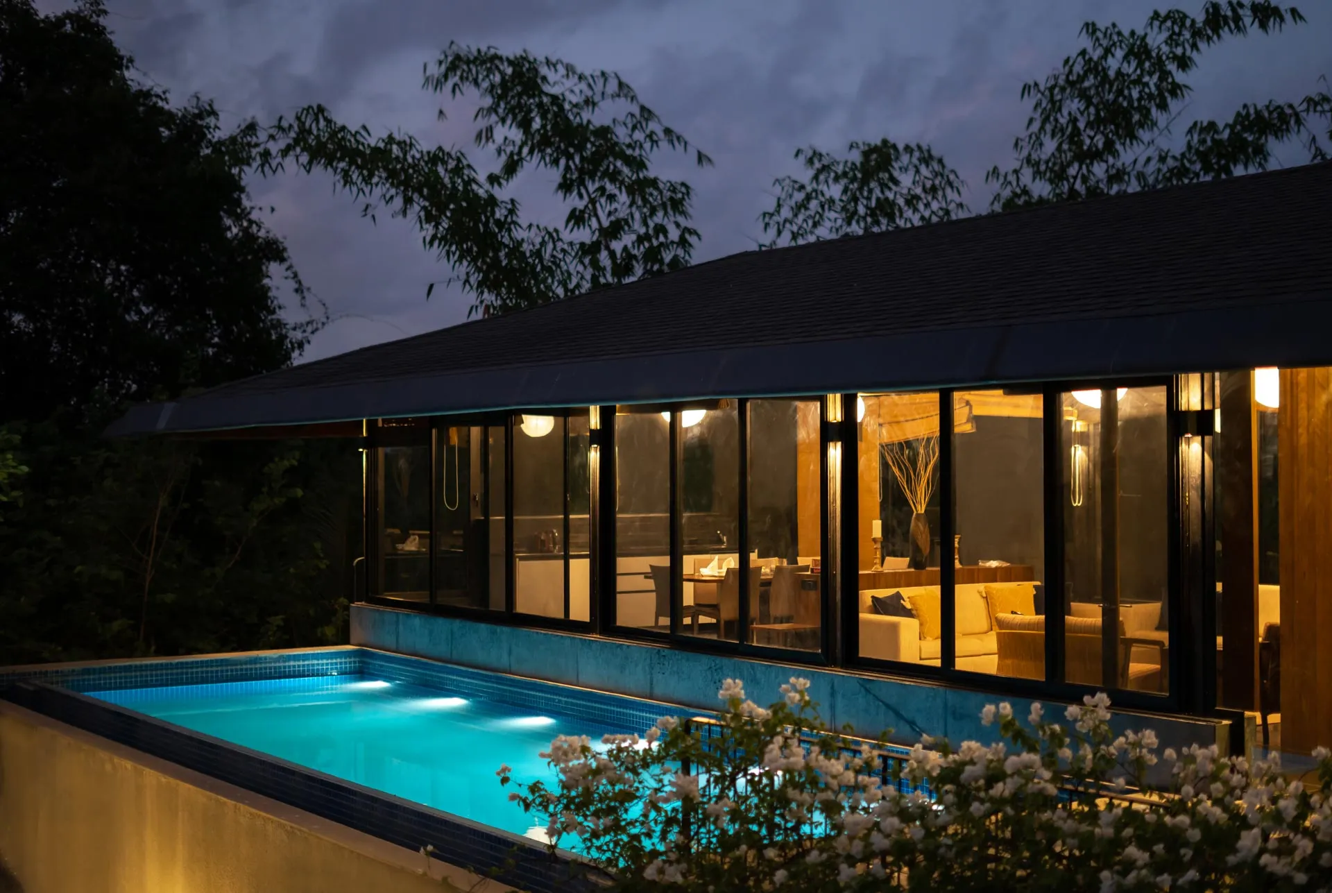 Orchard House - Night view
