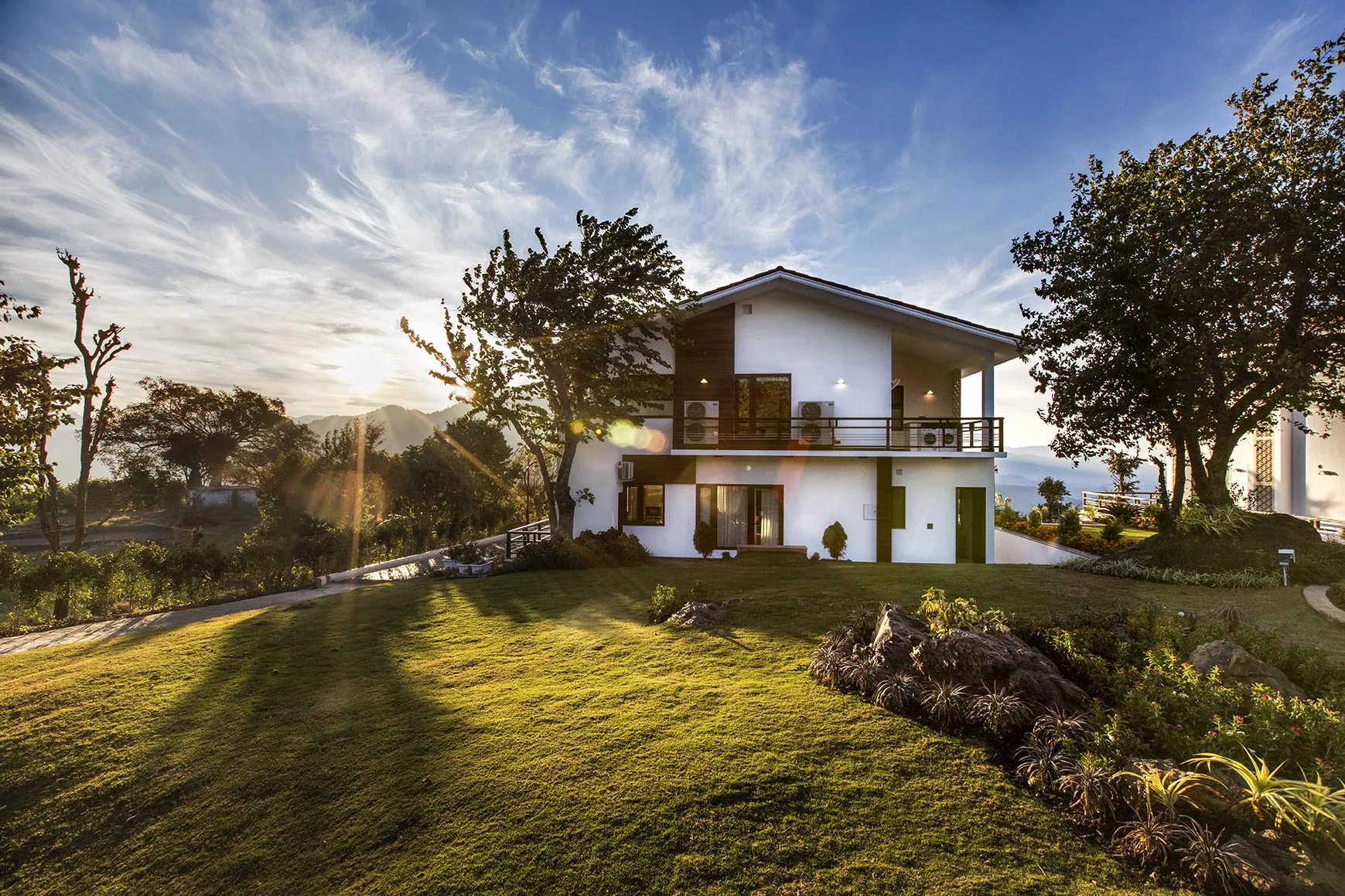 Amayaah - Rajasi Villa Back Side Lawn