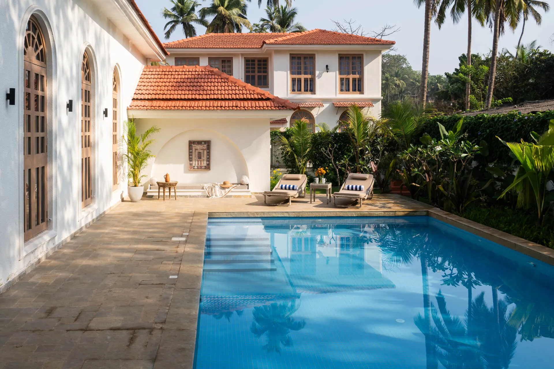 Private Swimming Pool - Regato E Villa in Goa | Lohono Stays