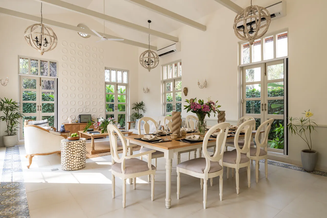 Villas with dining - Regato C Villa in Goa | Lohono Stays
