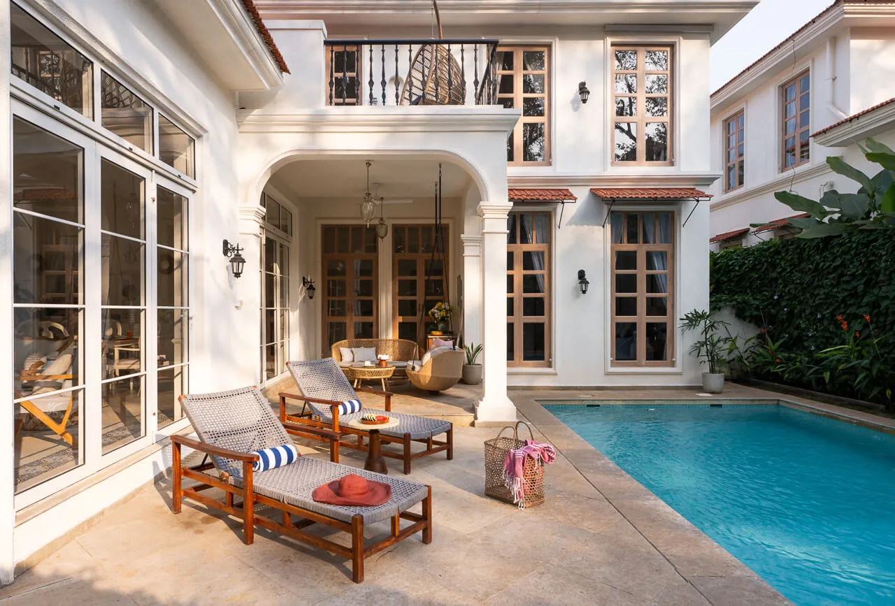 Private Swimming Pool - Regato C Villa in Goa | Lohono Stays