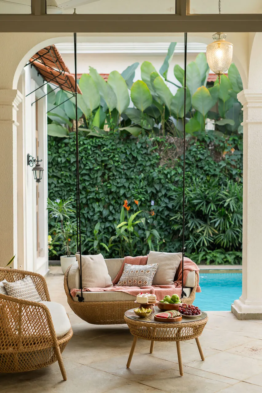 Outdoor Seating - Regato C Villa in Goa | Lohono Stays