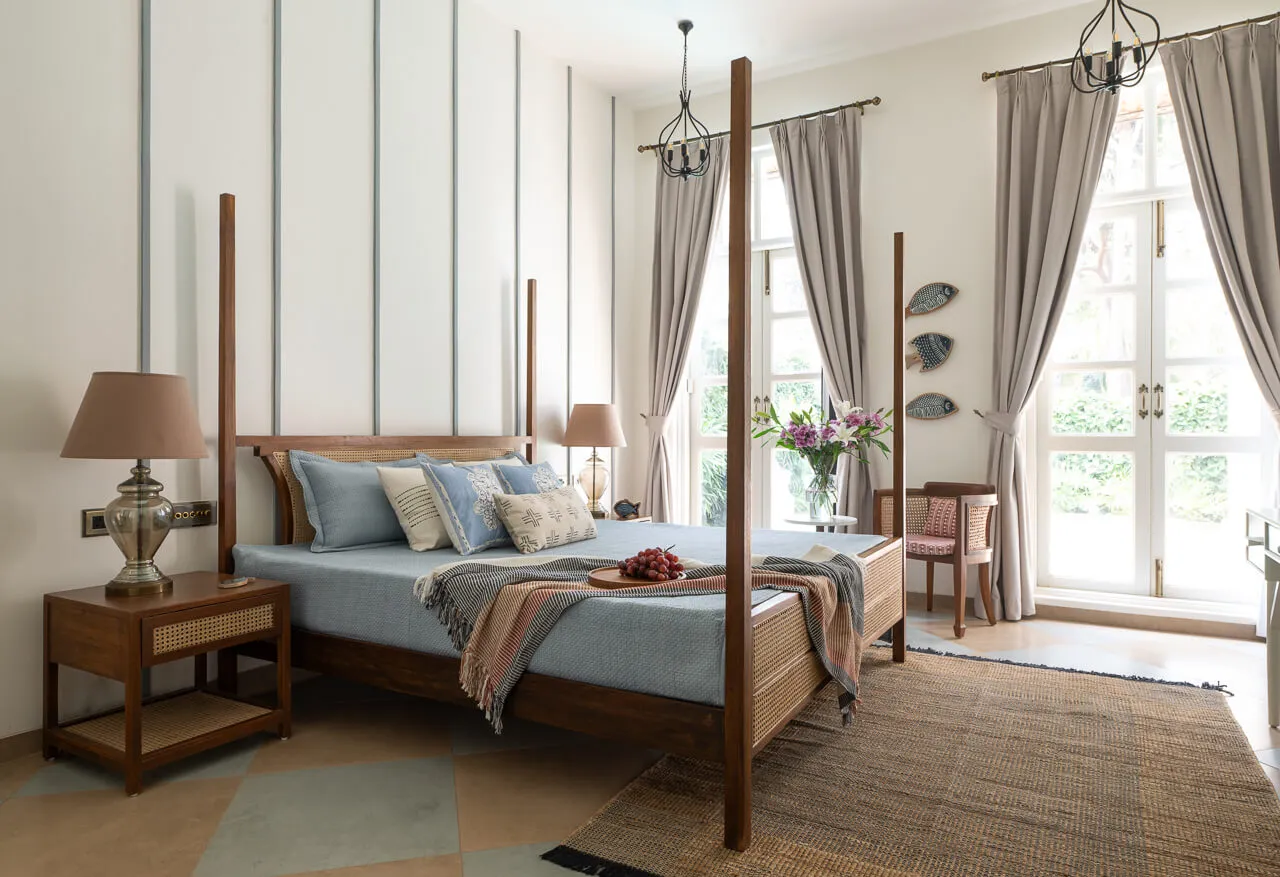 Villa Bedroom 1 - Regato Villa C in Goa | Lohono Stays
