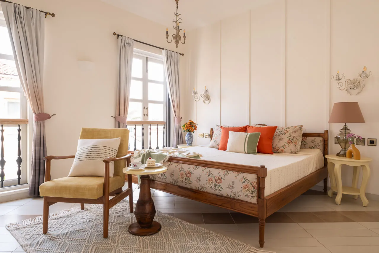 Villa Bedroom 2 - Regato Villa C in Goa | Lohono Stays