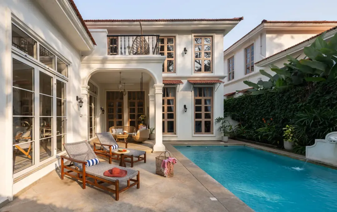 Private Swimming Pool - Regato C Villa in Goa | Lohono Stays