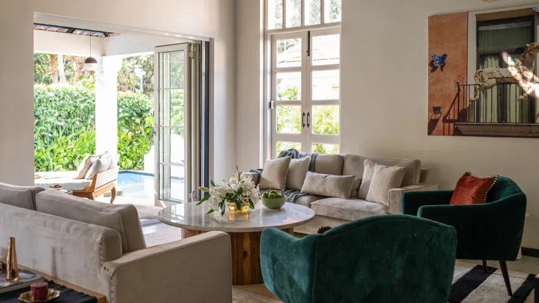 Living Area | Regato Villa D by Lohono Stays