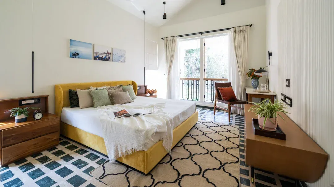 Villa Bedroom 2 - Regato Villa D in Goa | Lohono Stays