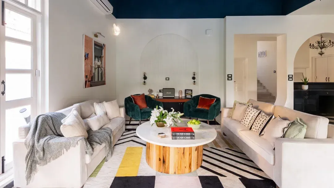 Private Living Area - Regato D Villa in Goa | Lohono Stays