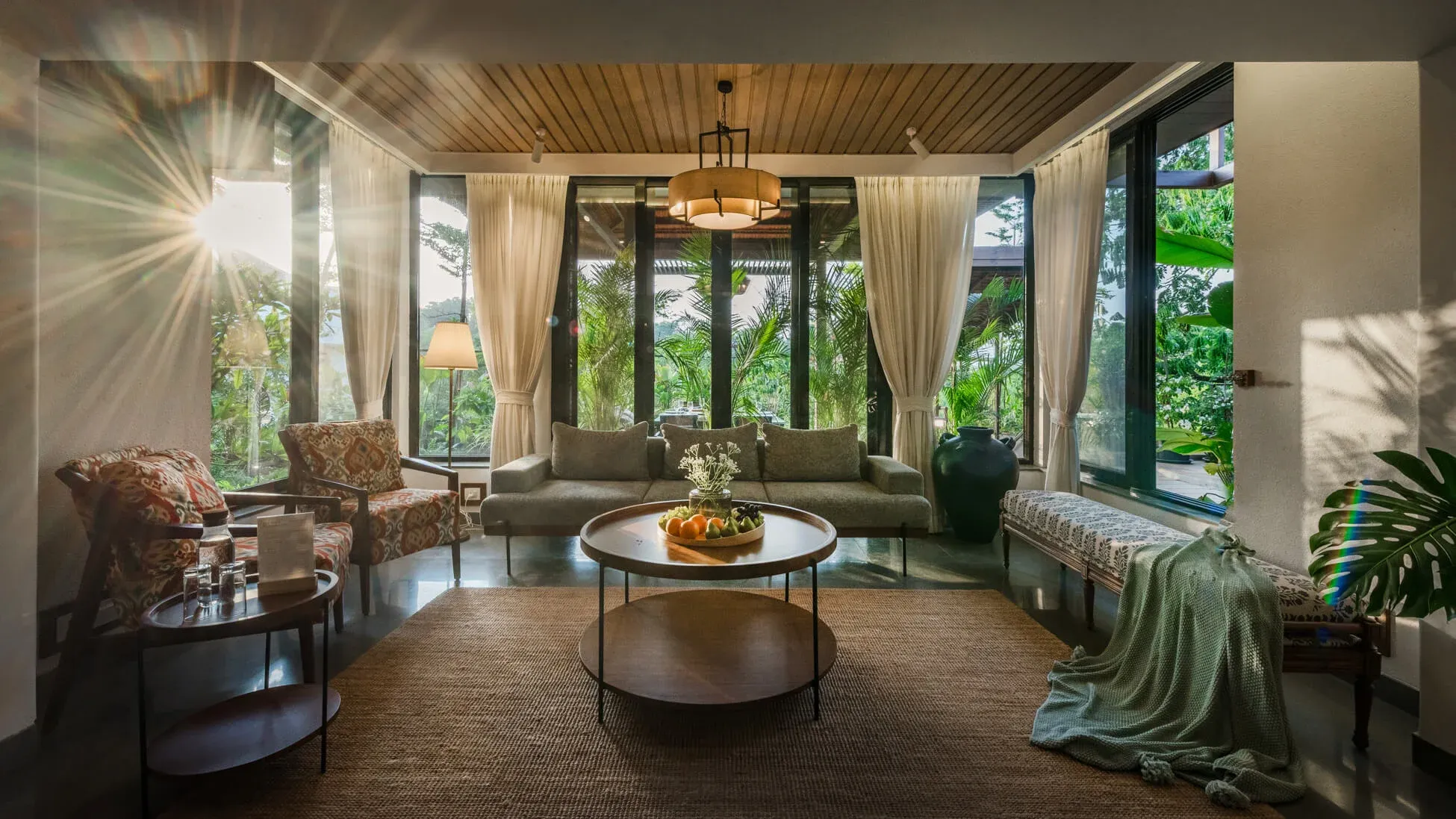 Living Area | Rigveda Villa | Lonavala