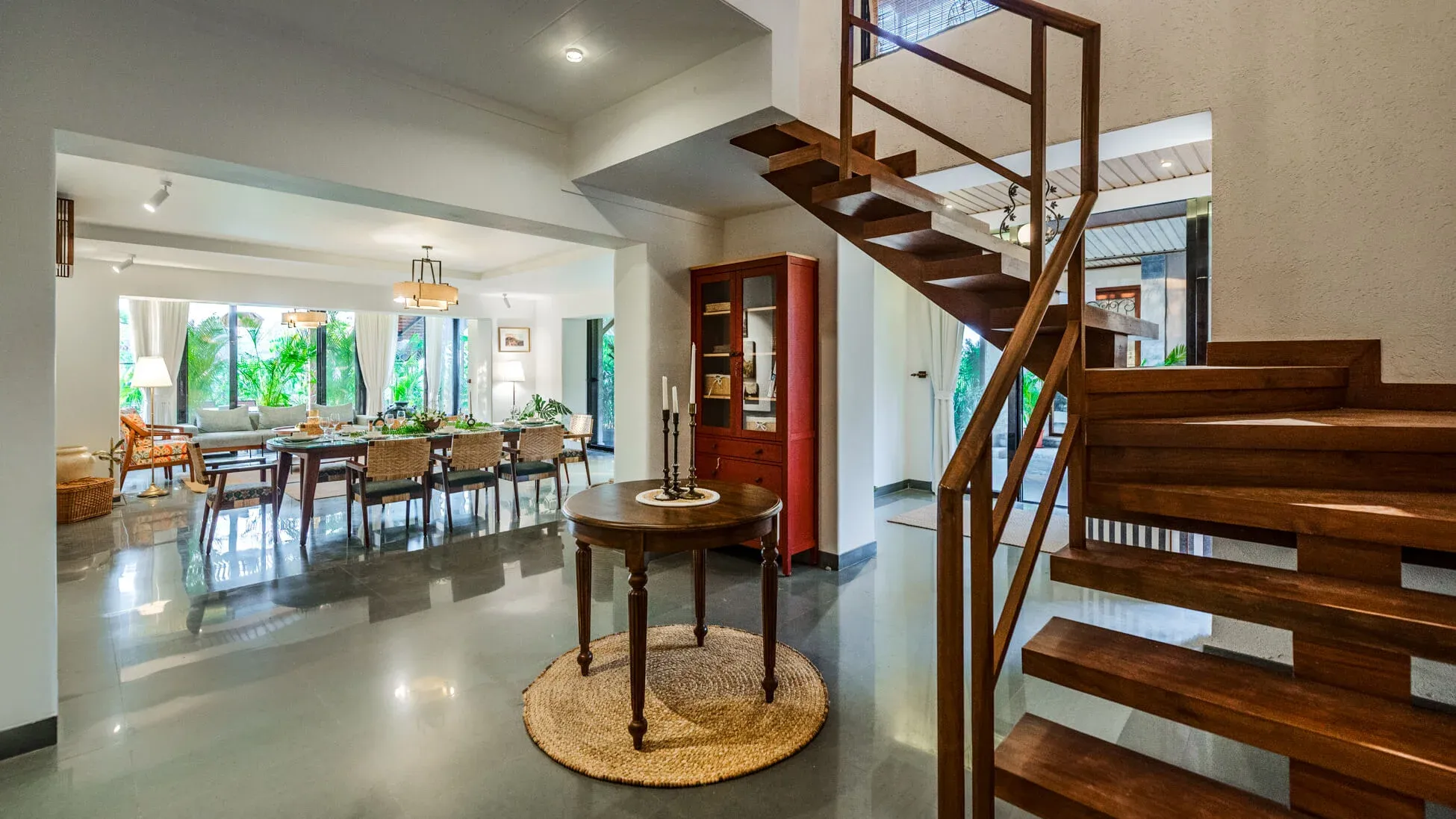 Staircase | Rigveda Villa | Lonavala