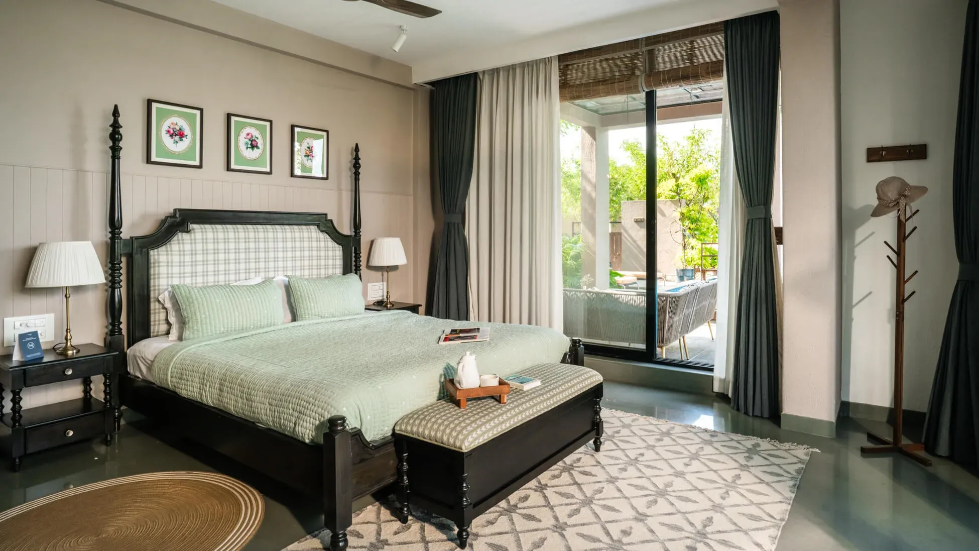 Poolside Bedroom | Rigveda Villa | Lonavala