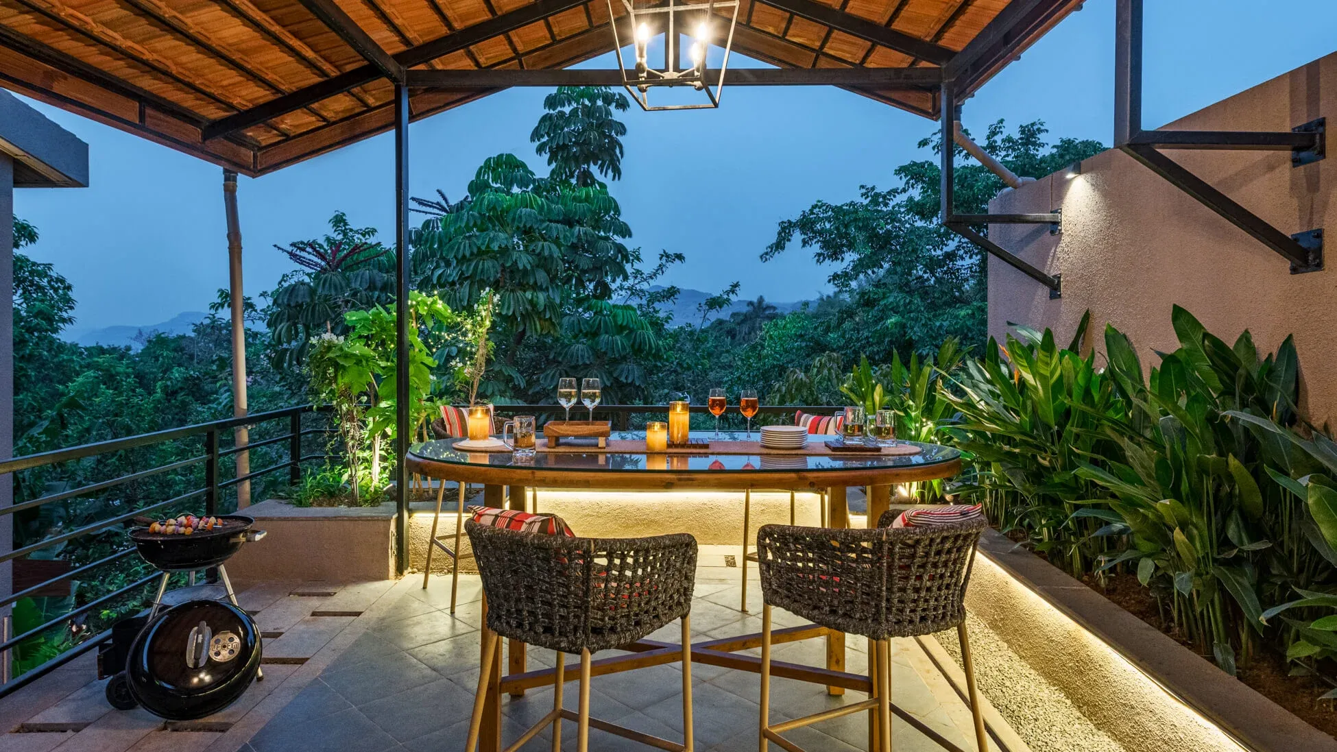 Bar Area | Rigveda Villa | Lonavala