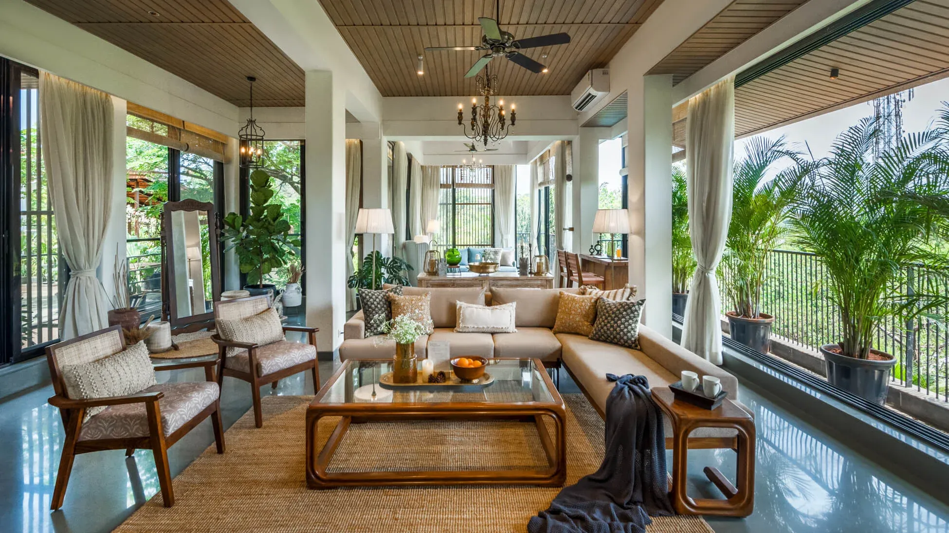 Living Area | Rigveda Villa | Lonavala