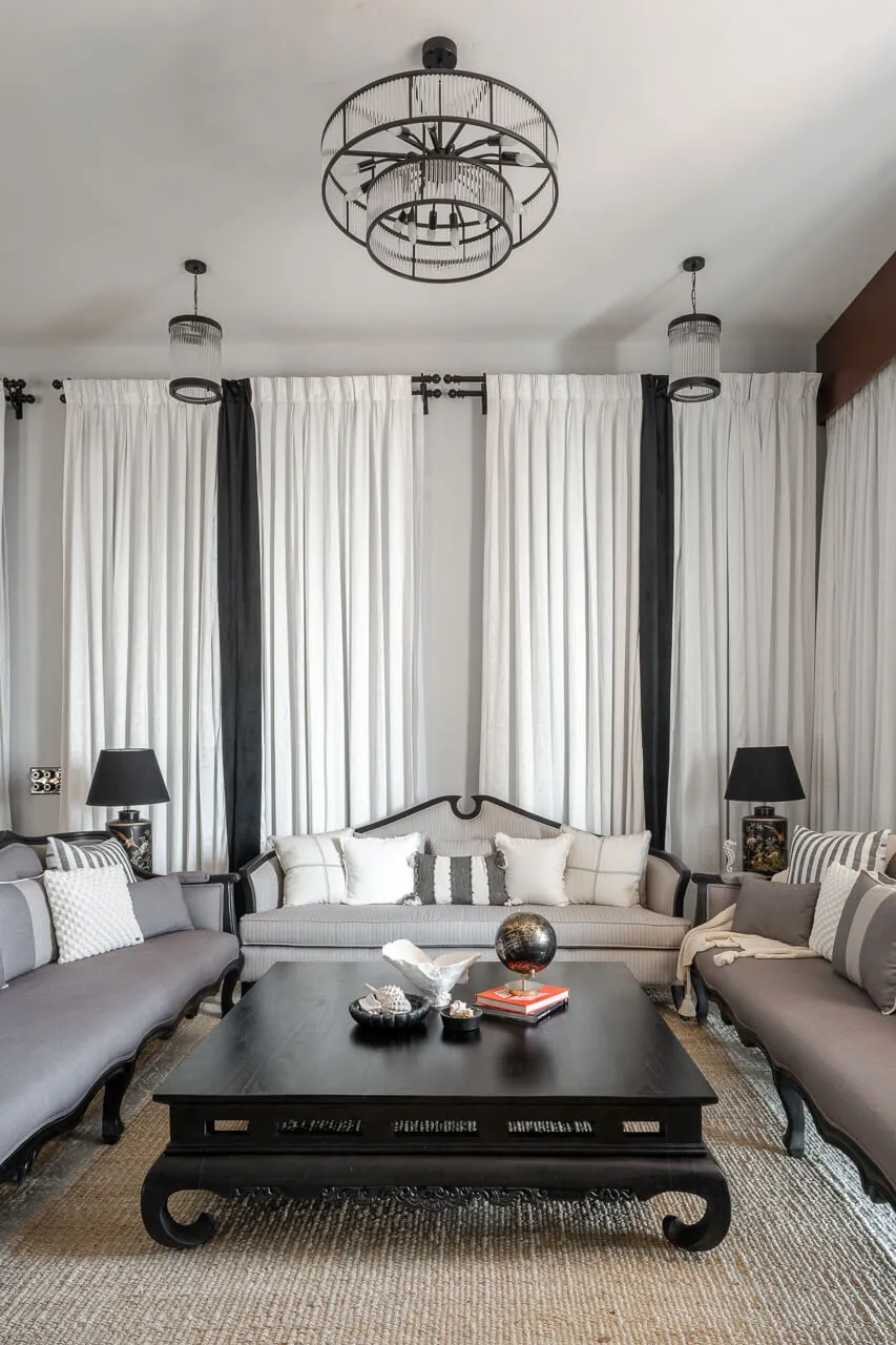 Private Living Area | Ultra Luxury Villa In Goa - Sacri Borod Hill 4
