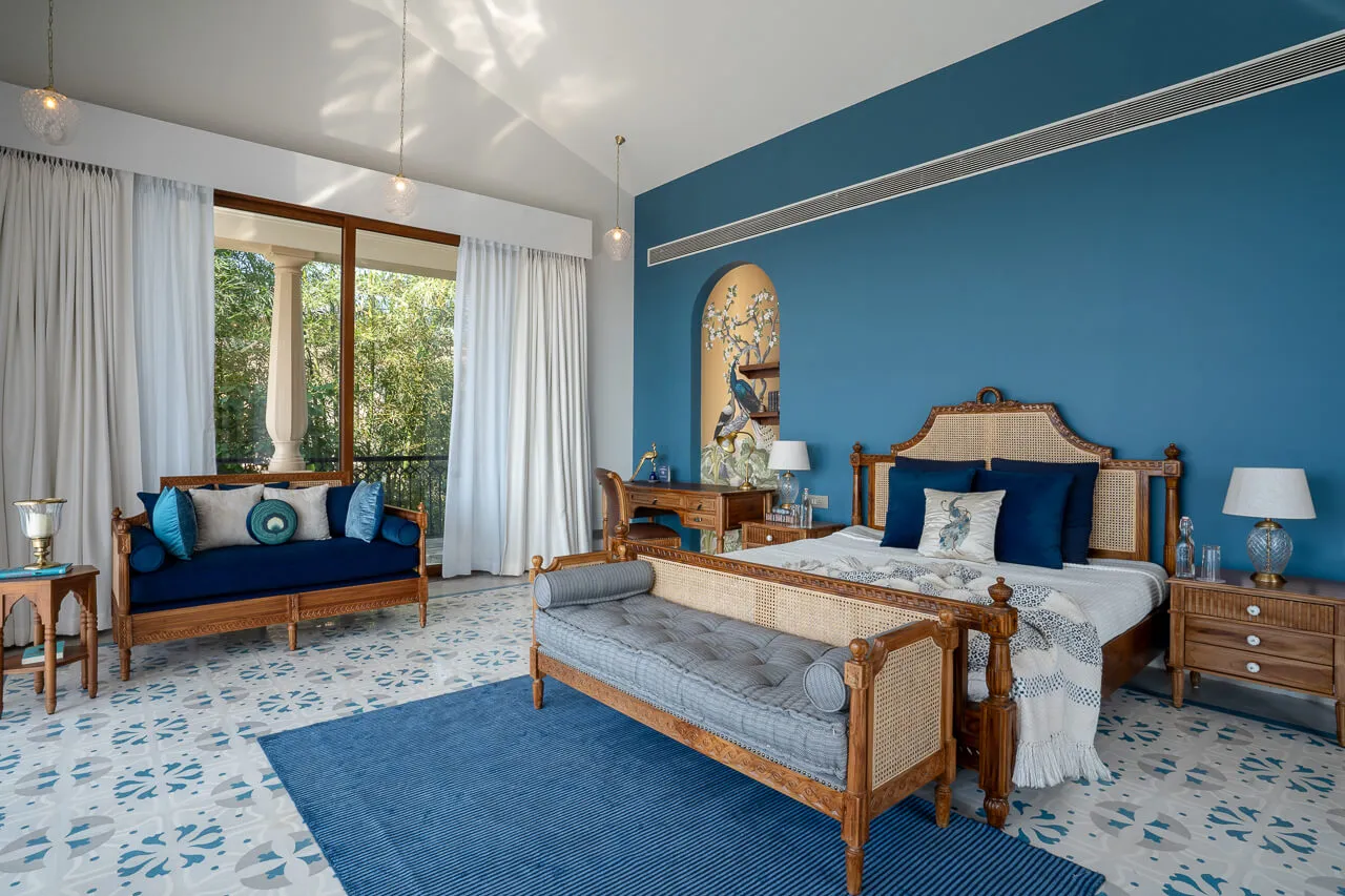 Bedroom 1 | Villa in Goa - Sacri Borod Hill 4