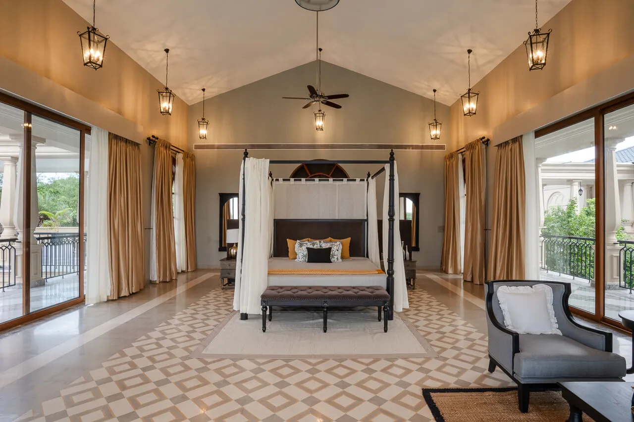 Bedroom 2 | Ultra Luxury Rentals - Sacri Borod Hill 4 by Lohono Stays