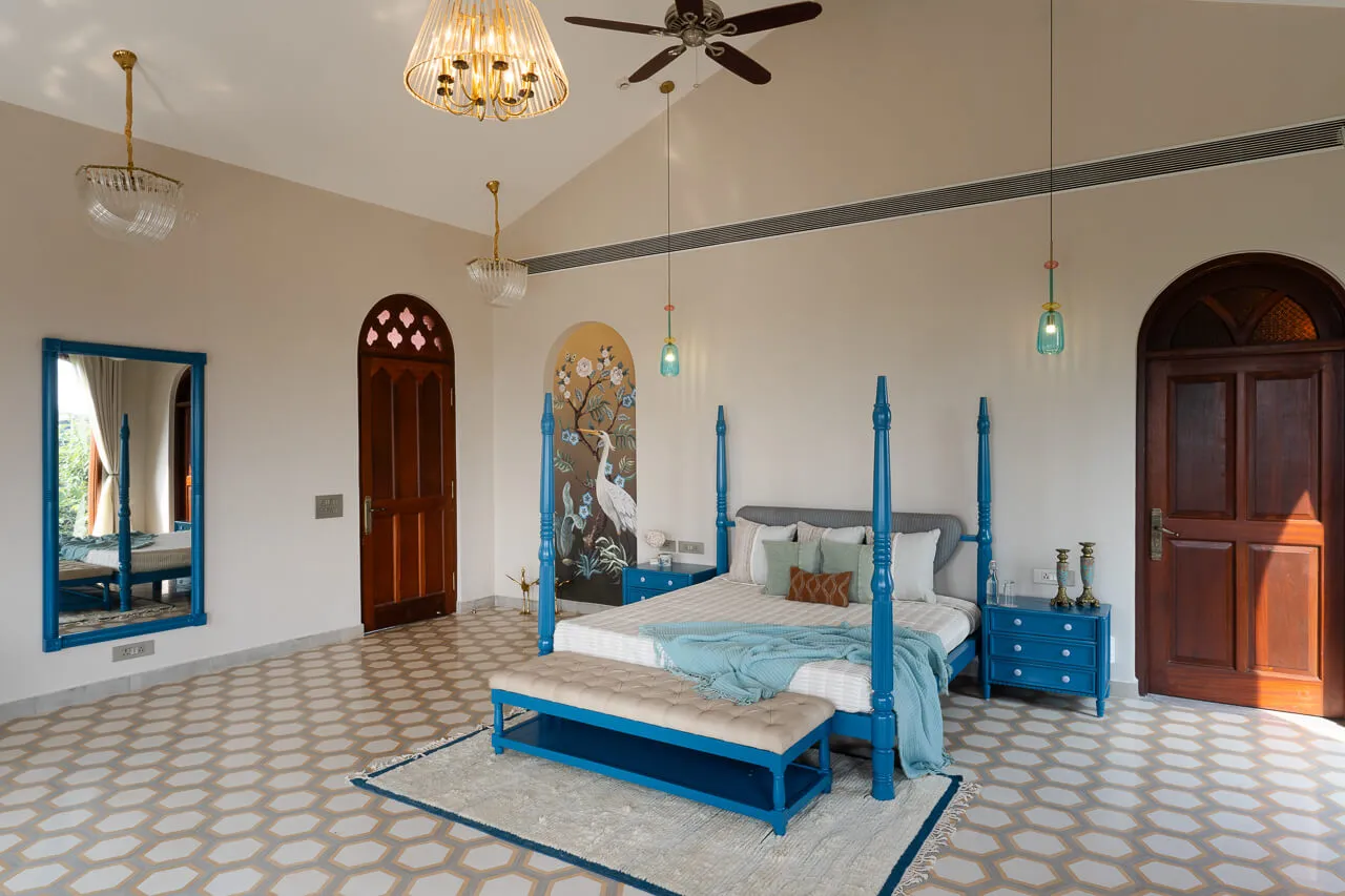 Bedroom 4 | Luxury Rentals - Sacri Borod Hill 4 by Lohono Stays