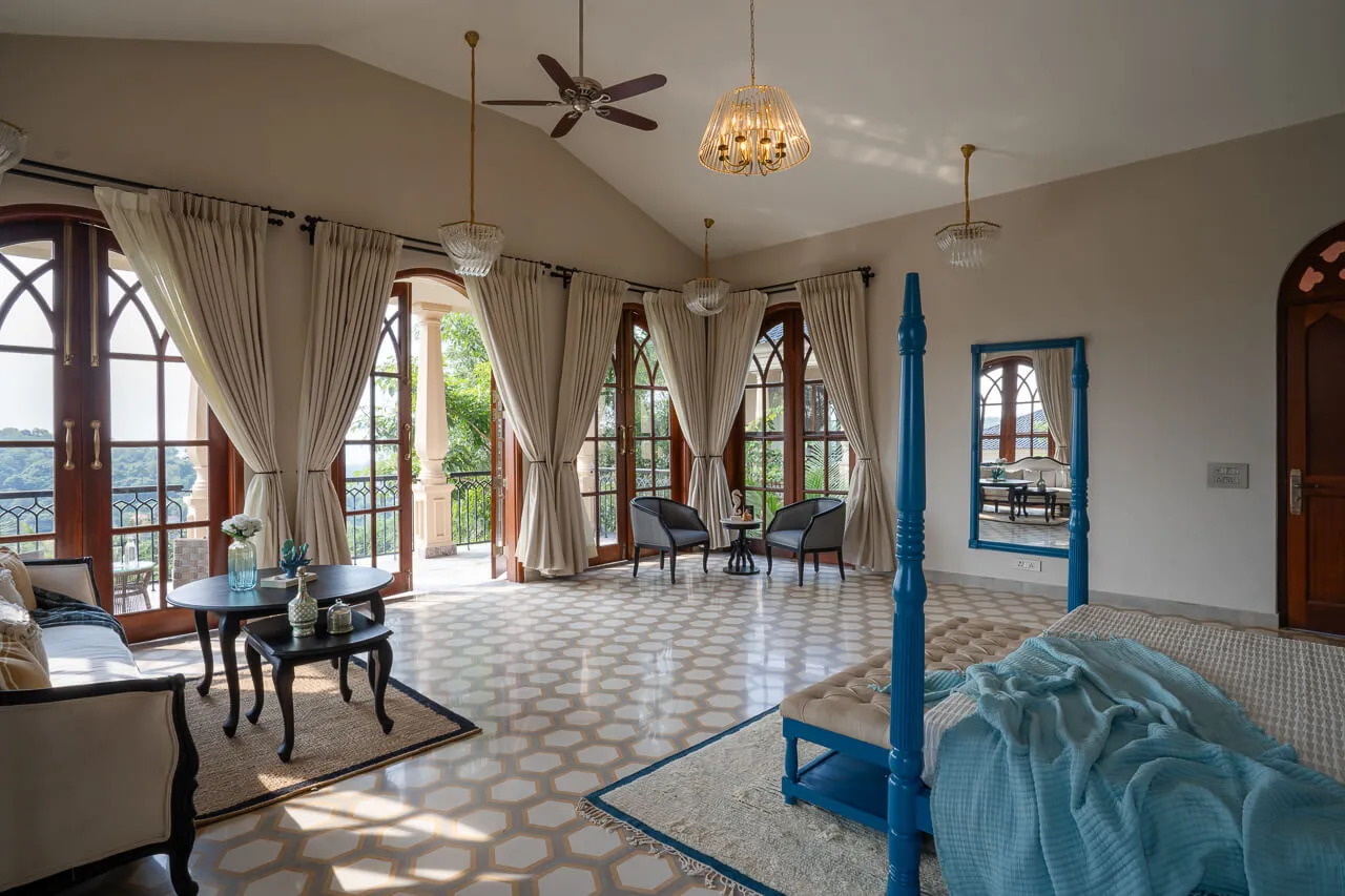 Luxury Bedroom 4 - Sacri Borod Hill 4 by Lohono Stays