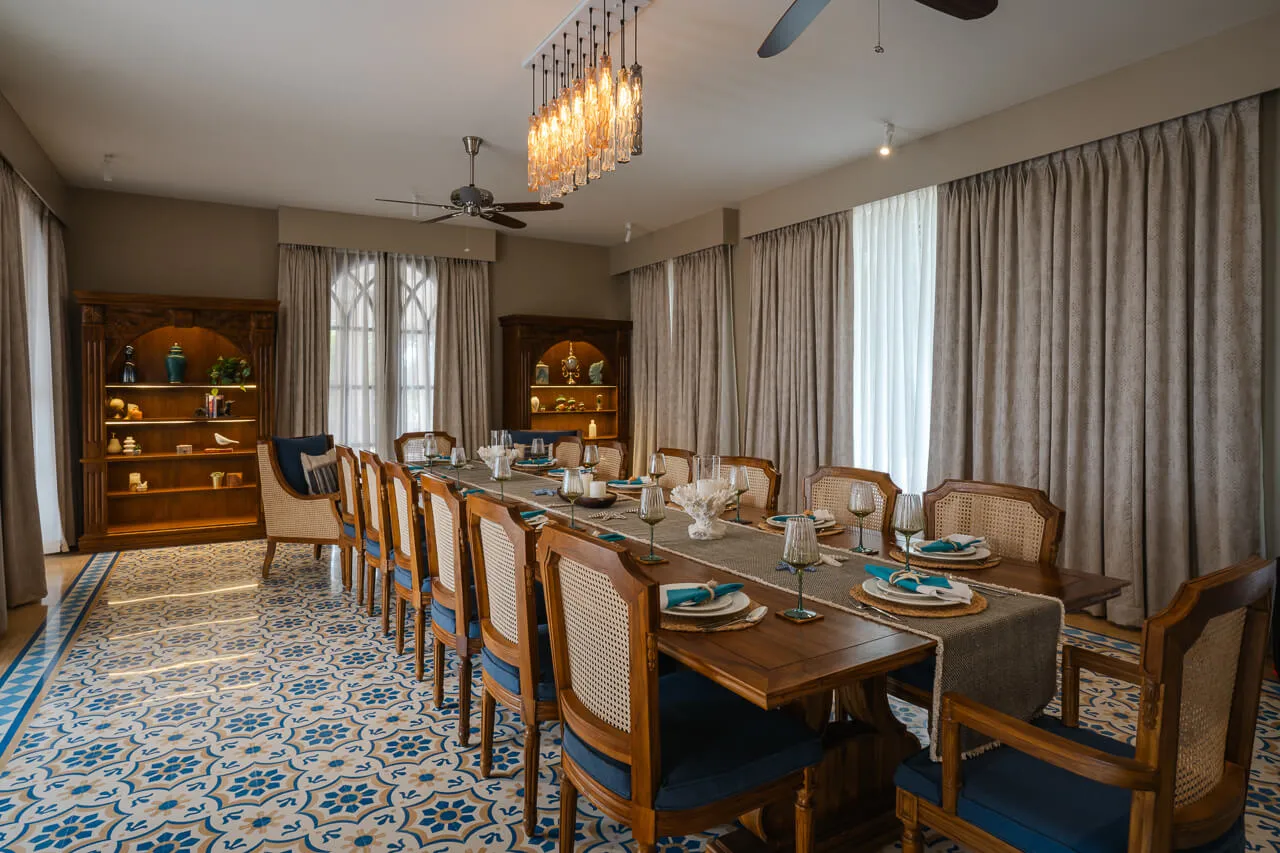 Dining Area | Sacri Borod Hill 4, Goa by Lohono Stays 