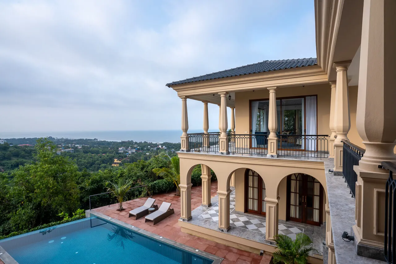 Villa with Pool | Sacri Borod Hill 4 by Lohono Stays