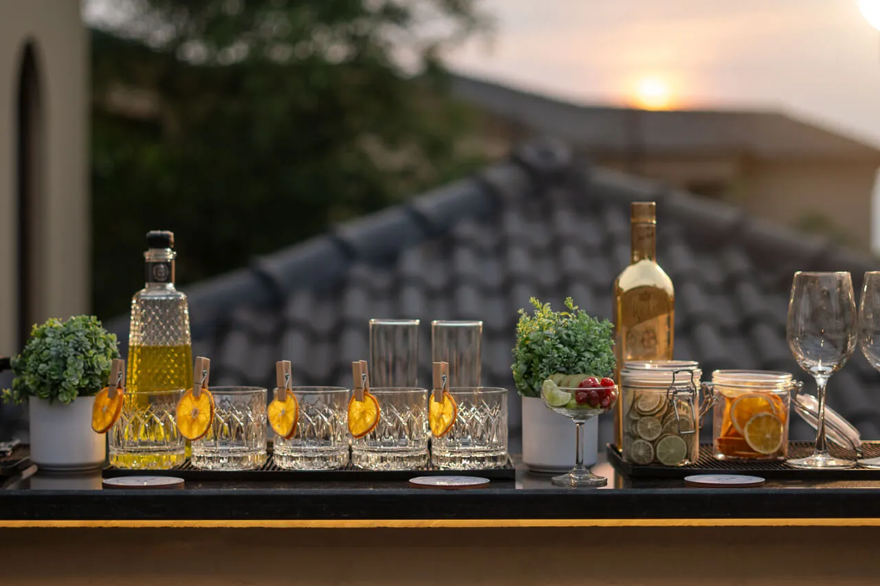 Terrace Bar | Sacri Borod Hill 4 by Lohono Stays 