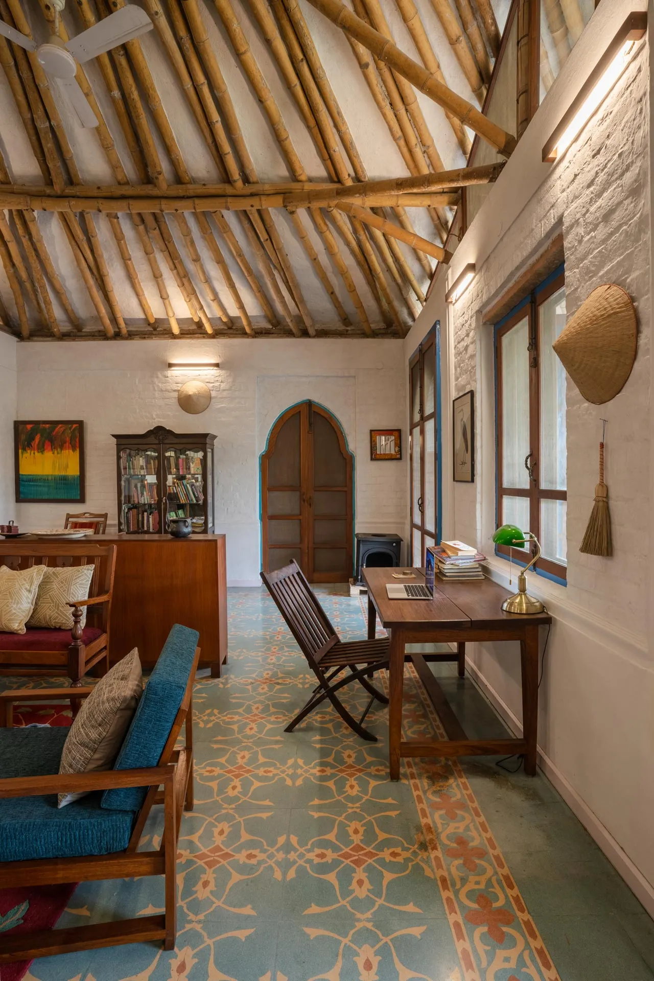 Bamboo House - Living area view